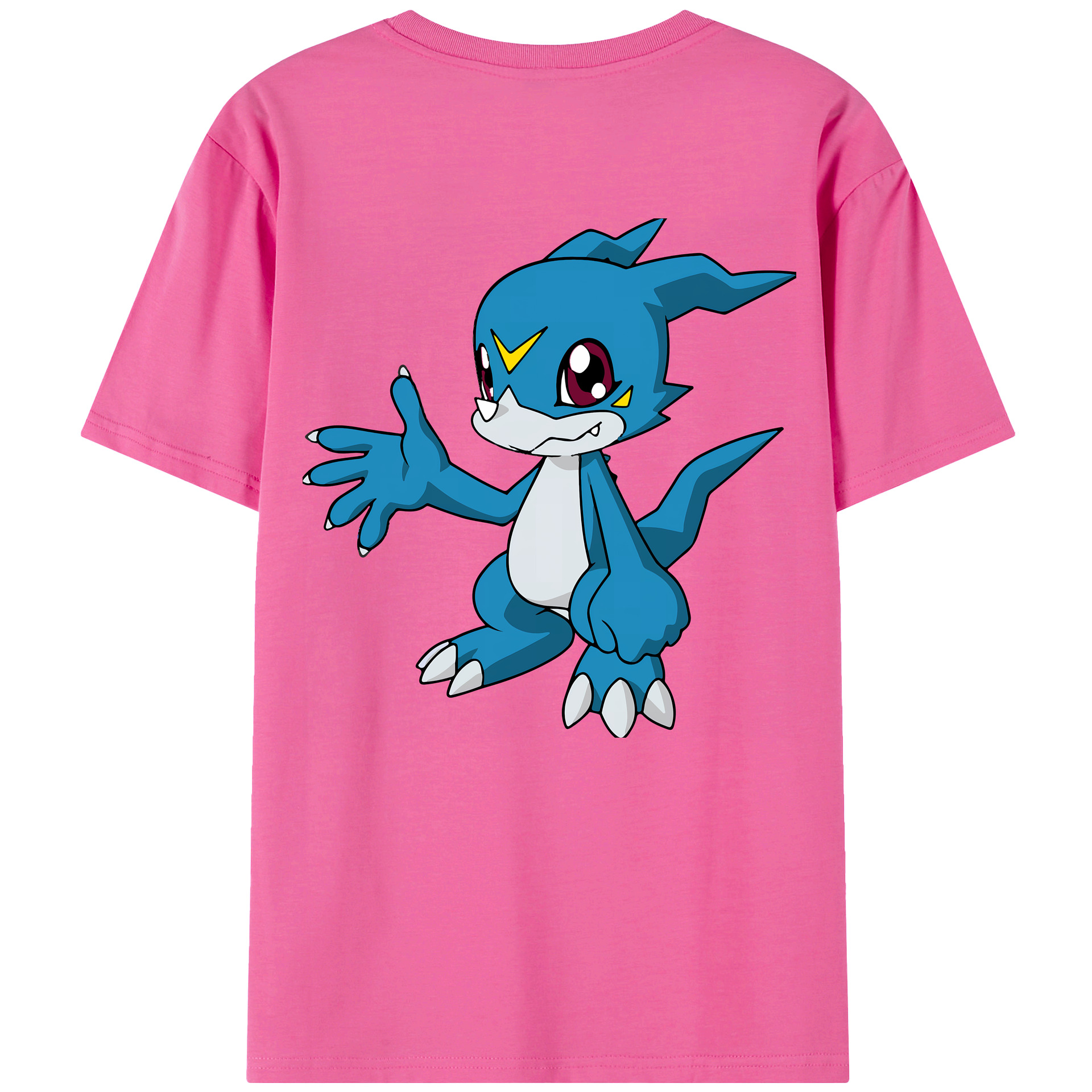 （画像用） Digimon デジタルモンスター/デジモン レディース半袖Tシャツ(バックプリント)
